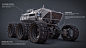 O-TECH Jericho, Mathew O : I've been looking at overlanding and adventure trucks a lot so the Jericho is my spin on a modified Ford F-150 that'd I'd love to build one day.

This is modelled and rendered in Modo, Texture work is Quixel Suite and the ground