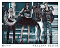 菲利浦·普莱因 (Philipp Plein) 2016春夏系列广告大片模特：拉奇·布鲁·史密斯 (Lucky Blue Smith) 、海莉·鲍德温 (Hailey Baldwin) 、Ajak Deng、Pyper America Smith摄影师：Steven Klein