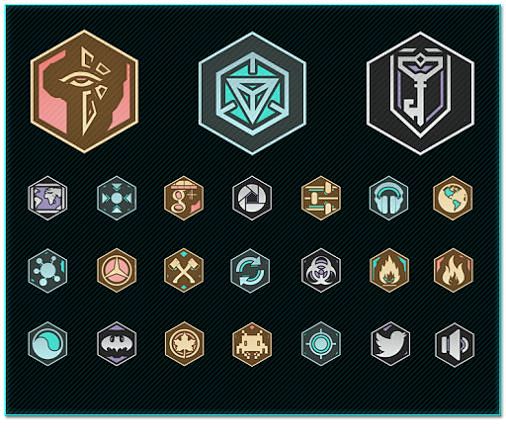 Ingress Medal icons?...