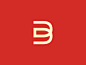 D   b monogram logo design symbol by alex tass