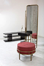 (11) Bialik furniture collection references Art Deco floor tiles | stool | Pinterest