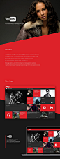 YouTube Metro Concept Design on Behance: 