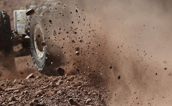 The 2016 Dakar Rally...