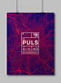 Design Monat Graz : AM PULS is a proposal for the annual design month taking place in Graz, Austria. During that time there is always happening something in the city. There are taking place exhibitions and events. The city never stands still. Visitors for