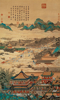 BENBIN采集到G-国画-妙笔千山