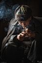 抽烟的老人 - Eput摄影