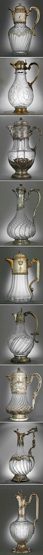 一位奥地利收藏家的古董葡萄酒壶收藏。他主要收藏欧洲和美国1830和1930之间的古董银雕花水晶和玻璃葡萄酒壶，目前藏品数将近300件，其中不乏知名工匠和工房出品的顶级作品。