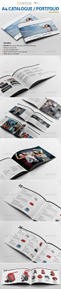 A4 Catalogue / Portfolio - GraphicRiver Item for Sale