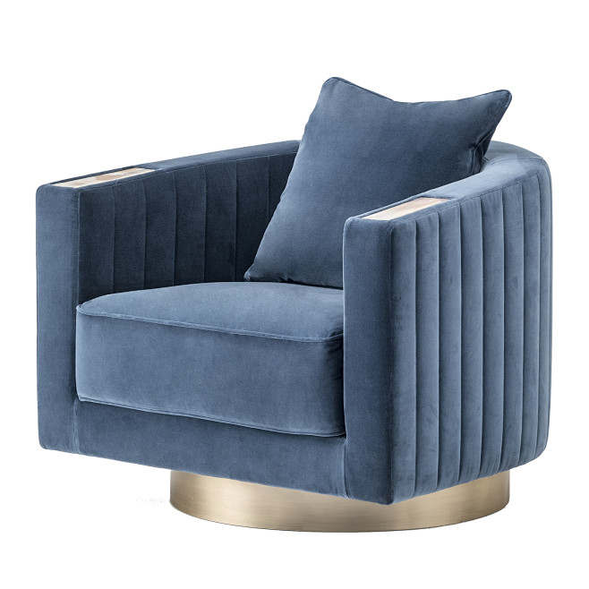 Velvet Armchair - Sh...