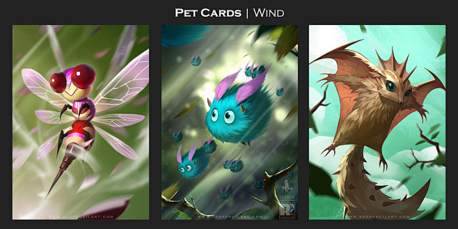 Pet Cards, Red Penci...