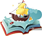 书和帆图片素材