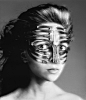   Penelope Tree, mask by Ungaro, Paris, January 24, 1968  