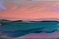 Camilla West 创作的油画风景。在他的笔下，你能看到日出的旖旎，日落的悲壮，看到大海波涛汹涌，看到雪山千里冰封。又细腻真实，又宛如幻影。