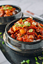25 Last minute meals - 10-Minute Crispy Pork Belly Kimchi Bowls, by thewoksoflife.com