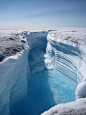 Supraglacial channel (by Henry Patton)