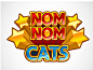 Dribbble - Nom Nom Cats Logo by Annie Tu