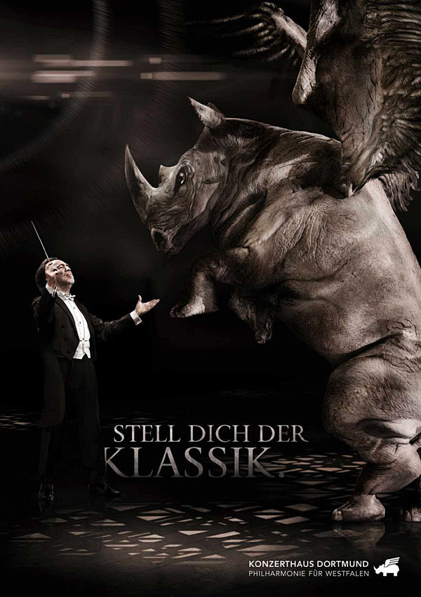 德国多特蒙德音乐厅宣传海报创意设计