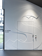 büro uebele // adidas laces signage system and interior design herzogenaurach 2011