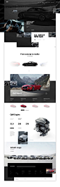 Infiniti Q60 : As a huge fan of infiniti cars I decided to create (as a private project) a website concept for them. Infiniti Q60 website concept.