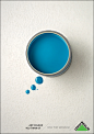 意大利家装建材油漆平面广告设计Leroy Merlin乐华梅兰集团：你认为任何颜色