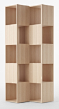 孔德之家木制书架-日本Nendo家居设计师作品封面大图