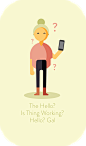 » IRRITATING CALLERS : Illustration for fun series on irritating conference call types for UberConference