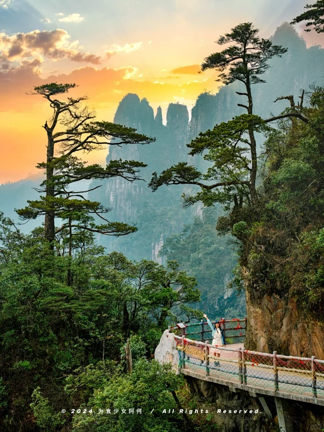 电梯直达云海日出！超爱湖南这座不用爬的山...