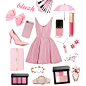 A fashion look from May 2015 featuring short dresses, pink shoes and pink purse. Browse and shop related looks.