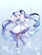 雪初音2014~  （可放大）  #初音# #二次元#