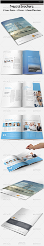 Neutral Brochure - GraphicRiver Item for Sale