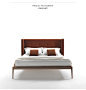 [WOWHOO]ZIGGY BED BY PORADA设计师波拉达奢华绒布艺实木大床-淘宝网