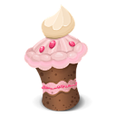 粉红蛋糕图标-粉红蛋糕ico图标下载 #...