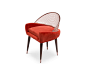 GARBO | CHAIR : Garbo Dining Chair Mid Century Modern Furniture by Essential Home