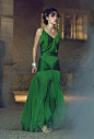 《赎罪》中Keira Knightley 让人难忘的绿裙造型。