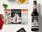 Bierhaus Brewing Co. - 2015 : Bierhaus is a handcrafted brewery from Buenos Aires, Argentina. In this project, is revealed the new brand and bottles that I made for these awesome guys.