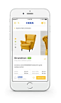 IKEA iOS App Product Redesign by Ollie Barker | dribbble