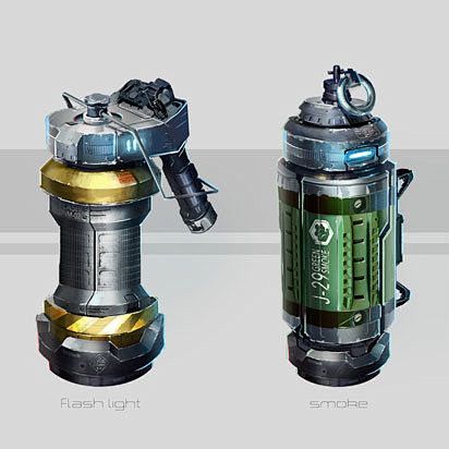 Grenades concept, Ju...