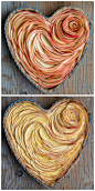 Valentine's Apple Rose Tart