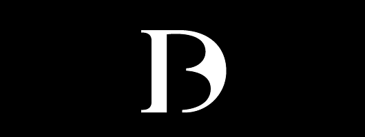 创意字母logo，英文B