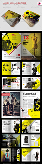 Fashion Style Magazine - GraphicRiver Item for Sale