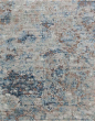 Drift Blue Silk #1 {rugs, carpets, modern, home collection, decor, residential, commercial, hospitality, warp & weft}: 