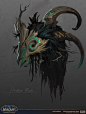 Drustvar Mask, Cole Eastburn : A concept for a Drustvar mask.