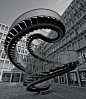 The Impossible Staircase in Munich – Umschreibung by Olafur Eliasson