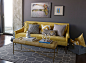 color story - Sunkissed Slate contemporary-living-room