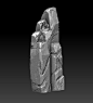Rocks - Sculpting and texturing practice (images heavy) - Polycount Forum