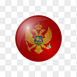 黑山共和国国旗图案png图标元素➤来自 PNG搜索网 pngss.com 免费免扣png素材下载！黑山共和国#国旗图标#国旗icon#国旗图案#圆形国旗图案#欧洲国家#