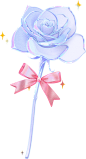 红色梦幻蓝色玫瑰唯美玫瑰花设计素材花卉彩色透明图片