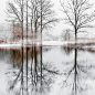 ***Winter reflections (Slovenia) by Gorazd Kranjc on 500px❄️