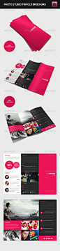 Modern Photography Studio Tri-Fold Brochure - Brochures Print Templates