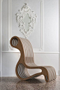 Modular Cardboard Chair by designer Giorgio Caporaso